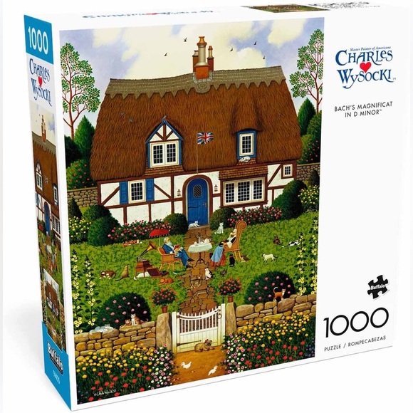 Bach's Magnificat in D Minor - 1000 Piece Jigsaw Puzzle by Buffalo Games - NWB - Picture 1 of 8